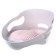 Stear is a slide for swimming, white/pink color 0-6 months, rr 43x30x19cm