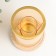 Glass, metal, wood "cup in the cylinder" D-5 cm 12x12x14.5 cm