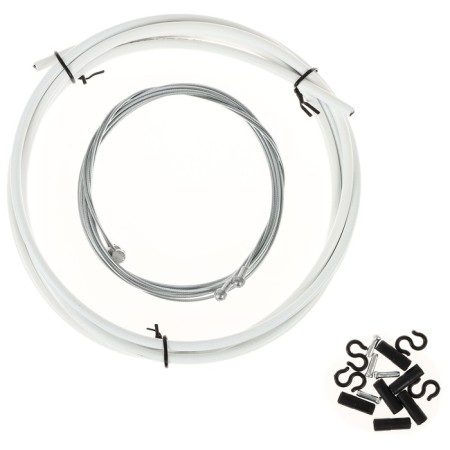 Brakes and brake cables, white color-1