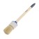 Round tundra, natural bristles, wooden handle, No. 8, 35 mm