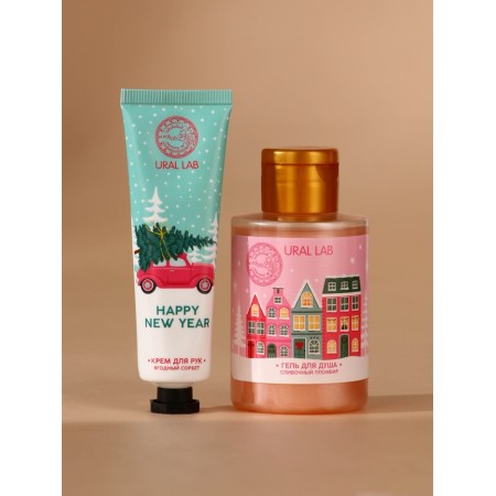 Ural Lab set "Tale time", shower gel 100 ml and hand cream 30 ml-2