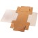 Archive box with ties, 70 mm, binding cardboard, calligrata, collapsible, without coating, MGK valve, up to 650 sheets