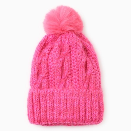 Women's hat minku, pink color, rr 56-58-3