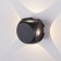 Architectural backlight Elektrostandard, Sube LED 6 W, 65x65x57 mm, IP54, black color