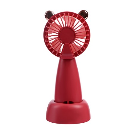 Gift set fan and umbrella, red-7