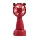Gift set fan and umbrella, red