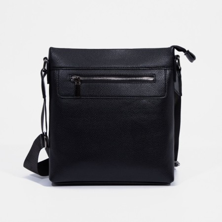 Male bag, black color-1