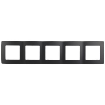 Frame for a circuit breaker for 5 posts, era12, anthracite