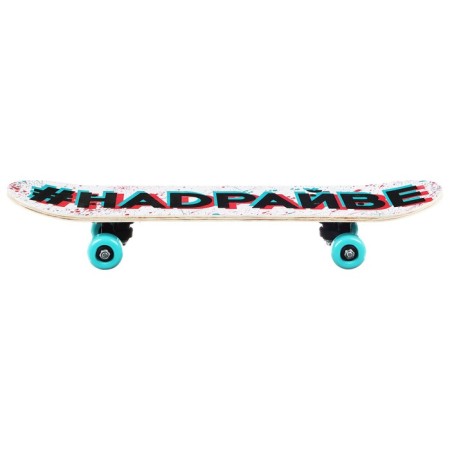 Skateboard Teenage ONLYTOP "#NAVISIS", 62x16 cm, PVC 50 mm wheels, plastic frame-2