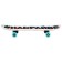 Skateboard Teenage ONLYTOP "#NAVISIS", 62x16 cm, PVC 50 mm wheels, plastic frame