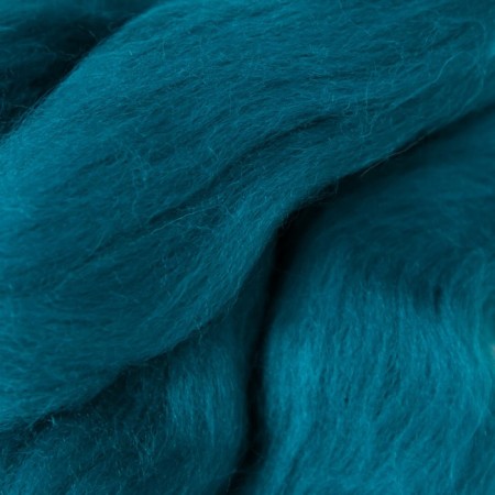 Fasting wool 100% half-toned wool 50g (1178-sv. Morskaya wave)-2