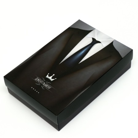 Gift box, cover is, the national team "Gentleman", 30 x 20 x 7 cm