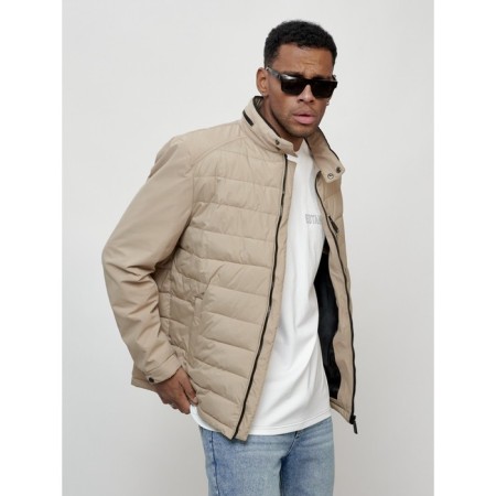 Male spring jacket, size 48, beige color-9