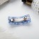 Halfish hair clip "Eclipse" 6 cm, mix