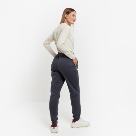 Women's trousers, dark gray color, size 46-4