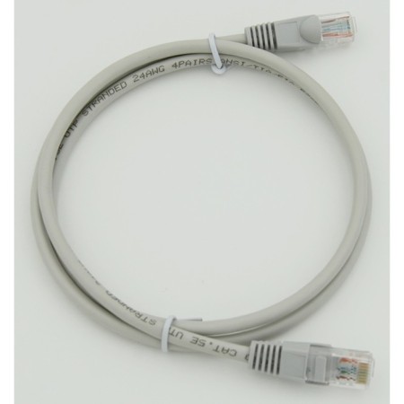 The UTP CAT5E Molded 1M RJ-45 (M) -RJ-45 (M) patch cord
