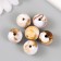 Beads for creativity Plastic "Divorces of paint. Brown" d = 1.8 cm set 20 grams