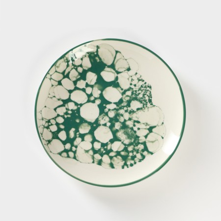 Ceramic plate "Foam", D = 21 cm