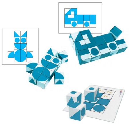 Set. The package is large with IQ games for the development of figurative thinking (4-7 years). With a pyramid-28
