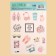 Paper stickers "Stylish Day", 11 x 16 cm