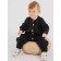 Combine Children's Knitted Rant KnitWear, height 56 ​​cm, graphite color