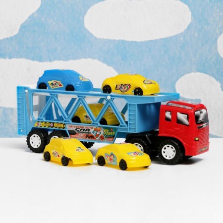 Plastic car "Auto" 32 x 8 x 10 cm mix-2