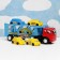 Plastic car "Auto" 32 x 8 x 10 cm mix