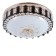 Causteen with PDU 1406/1 LED 80W 3000-6000K Black 50x50x15 cm Bayerlux