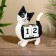 Eternal calendar "cat" tree 15x22x6 cm