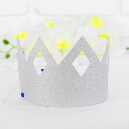 Crown "pattern", silver color