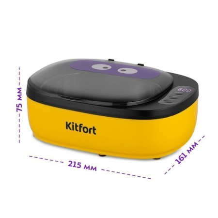 Ultrasound washing KitFort KT-6068, 24 W, 600 ml, cord 0.8 m-6