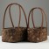 A set of wicker baskets, 31x21x13/35.5 cm, 22x11.5x13.5/31.5 cm, 2 pcs, sequoia