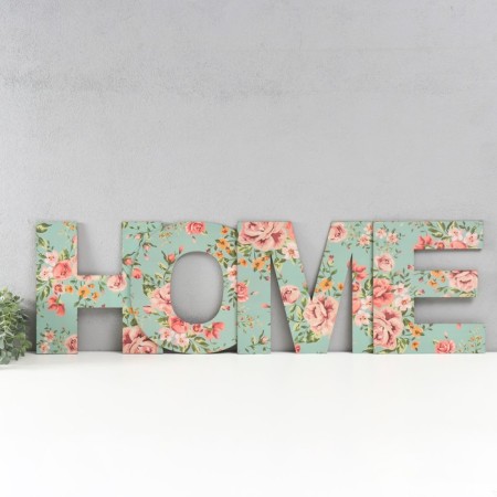 Панно буквы "HOME" высота букв 29,5 см,набор 4 детали-2