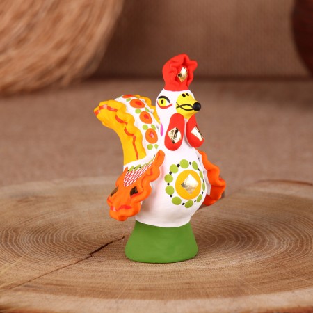 Dymkovo toy "Rooster"-2