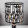 Board Lamp "Almi" E27 Black 14x14x27 cm Risalux