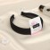 Hair cap "Jeannette" Classic, 3 cm, black