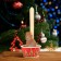 New Year. Figure chocolate "Hot Chocolate with Marshmallow" Snowman, 65 g