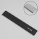 File - emery, abrasiveness 100/180, 18 cm, packing 20 pcs, black color