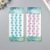 Sticker of rhinestones plastic "bends - flowers, pearls, rhinestones" mix 16.5x7 cm