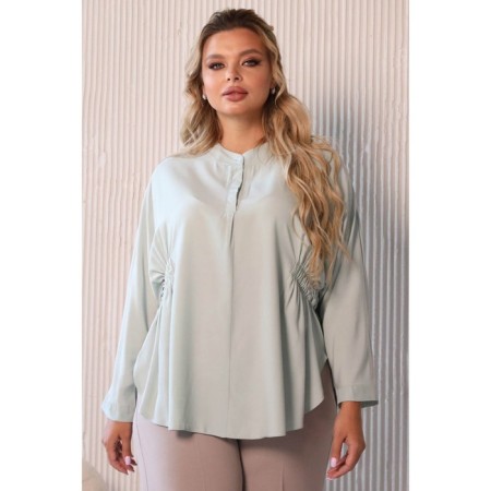 Female blouse, size 50, mint color-6