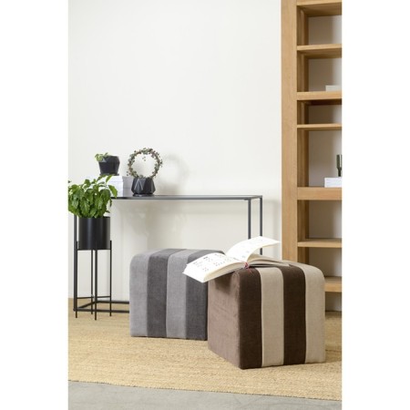 IDAR Pouffer, 460 × 460 × 460 mm, Shenill, Gray Color-14