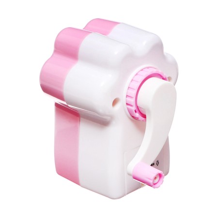 Mechanical sharpener with container, pink paw-4