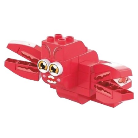 CHARACTOR Children's Funky Toys "Lobster", with large blocks, 33 details