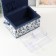 Casket for needlework "Little branches" 19x26x14.5 cm