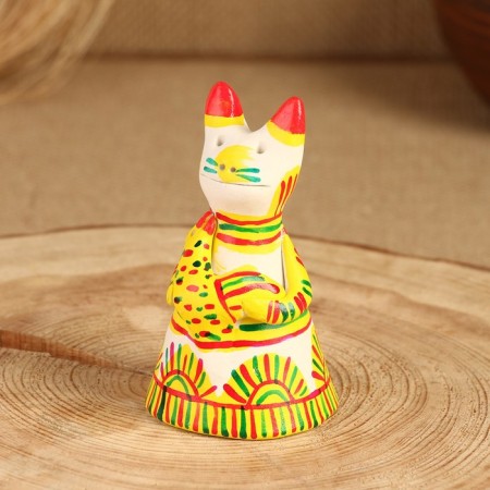 Filimonovskaya toy Bell "Cat", 10-12 cm-2