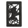 Ventilation grate "Baba Yaga", RV-1A, Rubtsovsk, 140x250x17 mm