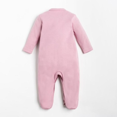 Combineson crumb I am with ruffles, pink color, height 62-68 cm-6