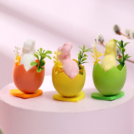 Set for decor Easter "Bunnies" 3 pcs., 4 × 11.5 × 6.5 cm-2
