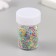 Sparkles in a jar of "stars" 12 pcs, hearts