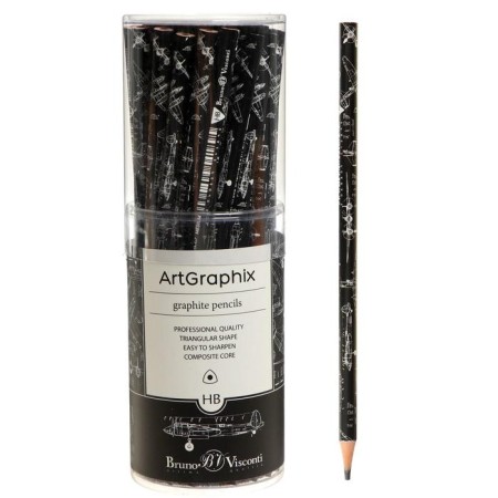 Chernographic pencil Artgraphix "Drawings. Summer", NV, plastic case